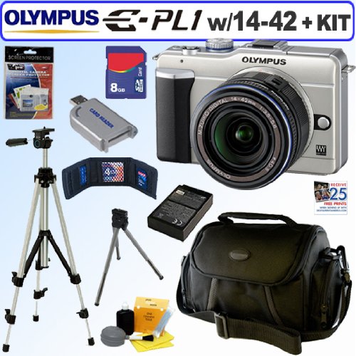 Olympus PEN E-PL1 12.3MP Live MOS Micro Four 