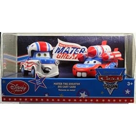 Disney Pixar Cars - TOON - scale 1:48 - Cannonball Mater / Martin & Rocket McQueen - V�hicule Miniature - Voiture