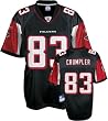 Men`s Atlanta Falcons #83 Alge Crumpler Alternate Replica Jersey