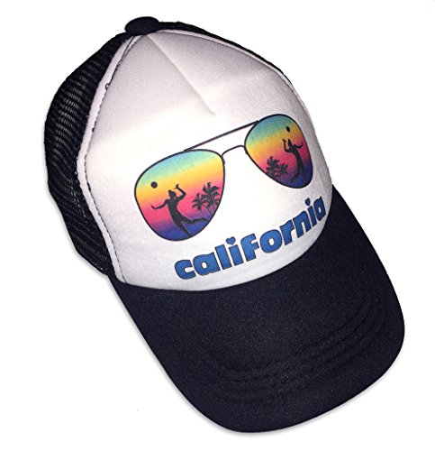 Sol Baby California Shades Infant/Kids Trucker Hat-L-Black