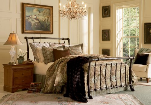 Fashion Bed Group Legion Bed, Ancient Gold, Queen