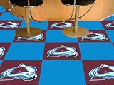 Fan Mats 10683 Colorado Avalanche Team Carpet Tiles