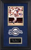 Robin Yount Milwaukee Brewers Deluxe Framed 8x10 Photograph with Plate