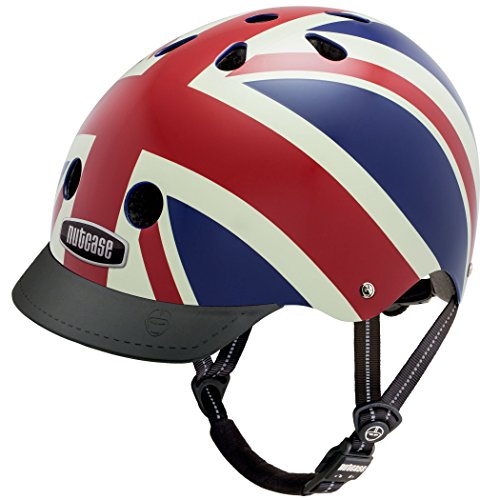 Nutcase - Street Bike Helmet, Fits Your Head, Suits Your Soul - Union Jack, Small