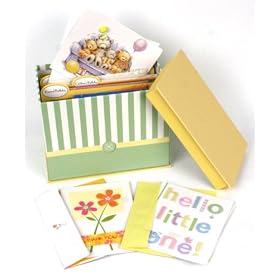 30 Handmade All Occasion Greeting Cards with Decorative Reusable Organizer Box