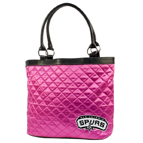 NBA San Antonio Spurs Pink Quilted Tote