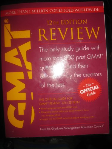 GMAT 12th Edition Reveiw