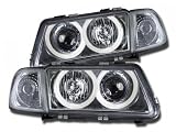 Produkt-Bild: Angel Eyes Scheinwerfer Set 2. Wahl f&uuml;r Audi A3 Typ 8L Bj. 96-00, chrom