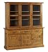Malabar 3 Door Sideboard Glazed Top Unit Set
