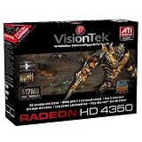 VisionTek ATI Radeon HD 4350 512 MB DDR2 PCI Express Graphics Card 900270