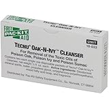 Pac-Kit by First Aid Only 18-022 Tecnu OAK-N-IVY Cleanser Packet (Box of 2)