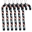 Detroit Tigers Candy Cane Ornament Set - MLB Baseball