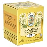 Tadin Tea, Manzanilla (Chamomile) Tea, 12-Bag, 12-Count Boxes (Pack of 2)