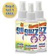 BuzzBarrier Personal Mosquito Repellent Spray - Patented Swiss Technology, University Tested - Keeps Insects Away Safely and Effectively - Buy 2 Get 1 Free!!!