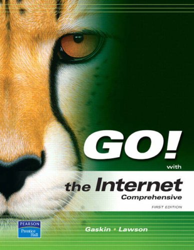 GO! with the Internet: Comprehensive