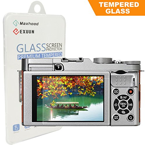 Fujifilm X-A1 / X-A2 / X-M1 / X30 Tempered Glass Screen Protector, Exuun Optical 9H Hardness 0.3mm Ultra-Thin DSLR Camera LCD Tempered Glass for Fujifilm X-A1 / X-A2 / X-M1 / X30 Digital Camera