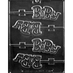 Its A Boy Lolly Baby Candy Mold Chocolate