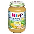 Hipp Mais mit Kartoffelp�ree und Bio-Pute, 6-er Pack (6 x 190 g) - Bio