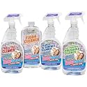 BabyGanics Lavander All Natural Organic All Purpose Household, Glass & Surface, Tub & Tile, & Floor Cleaner 4pk Kit
