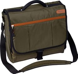Targus TSM068US EcoSmart Grove Messenger for 15.4-Inch Laptops (Olive)