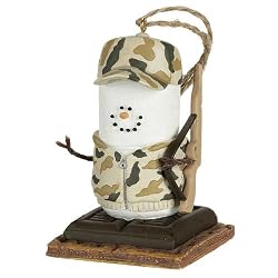 S'mores Camo Hunter Christmas Ornament