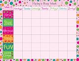 Cool Calendar - Pink (Set of 96) - Baby Shower Gifts & Wedding Favors
