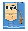 Rico Royal Alto Sax Reeds, Strength 1.5, 10-pack