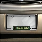 Baylor Bears Black Plastic License Plate Frame