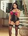 Plus Size Reversible Satin Bustier