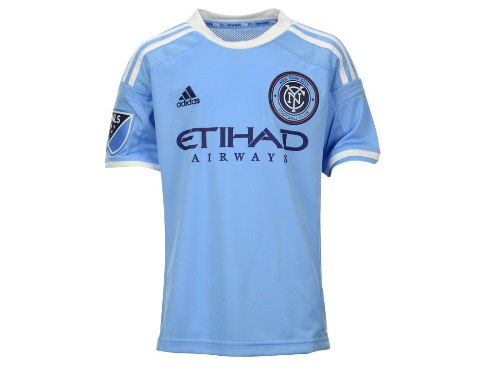 Amazon.com: MLS New York City FC Boys Youth Replica S/S Jersey ...