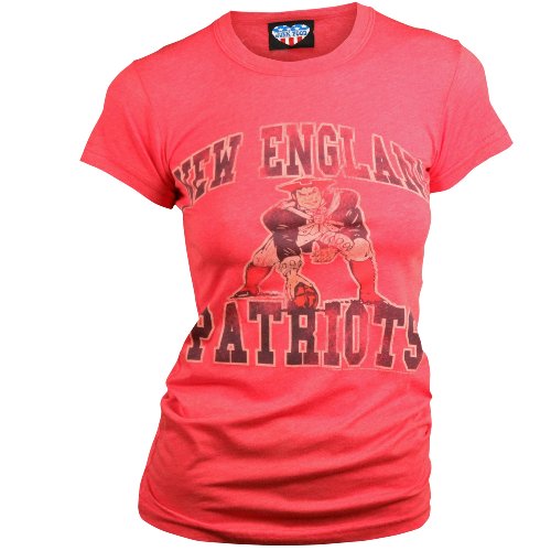New England Patriots Women's Retro Vintage T-Shirt