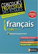 Fran&ccedil;ais, tome 1 : Nouveaux programmes 2008