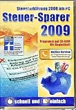 Steuer-Sparer 2009, CD-ROM Steuererklärung 2008 am PC. Für Windows ab 2000