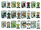 Funko STAR WARS Set of 12 VINYL 3.75" FIGURES Boba Fett, C-3PO, Darth Maul, Gamorrean Guard, Darth Vader, Chewbacca, Han Solo, Jedi Luke, Obi-Wan Kanobi, Yoda, Princess Leia, & StormTrooper MINT