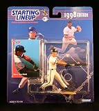 MARC NEWFIELD / MILWAUKEE BREWERS 1998 MLB Starting Lineup Action Figure & Exclusive Collector Trading Card