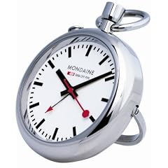 Mondaine Accessories Pocket Watches Reisewecker A468.30317.11 SBB