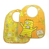 Hungry Monsters mini bib set by Sugar Booger