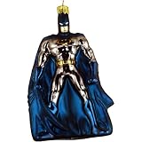 Batman 3-D Blown Glass Figural Ornament
