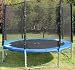 4mm X 4mm polyethylene mesh 8FT Trampoline Safety Enclosure Net Only 8 FT Netting