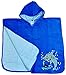 M&CO. Boys Hoodie Poncho Swim Cover-up Bath Robe (XSmall, Blue)