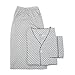 Ten West Apparel Men's Short Sleeve Short Leg Pajama Set