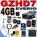 JVC Everio GZ-HD7 60GB Hard Drive HDD 3CCD Camcorder with 10x Optical Zoom PLUS 4GB SDHC Memory Card - Extra Rechargeable Battery - Rapid External Charger - 3 Piece Filter Kit - 0.45x Wide Angle & 2x Telephoto Lenses - Full Size Tripod - GZHD7 BigVALUEInc Accessory Saver Bundle + MORE