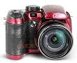GE X5 Power Pro Series 14.1 MP Digital Camera 15X Optical Zoom Burgandy Red C...