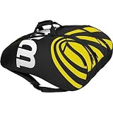 Wilson BLX Team II Yellow Super Six Pack Tennis Bag