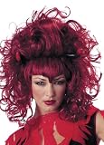 Wig Delvilina Red Costume Wig