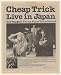 1979 Cheap Trick at Budokan Live Japan Photo Print Ad (44484)