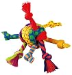 Pet Stages Rag Rope Ball