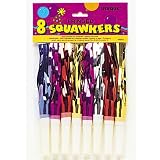 Fringed Squawkers 8 pc