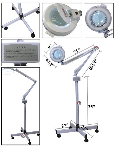 External hard drive:New 5X Magnifying Lamp Beauty Salon Spa Facial Equipment