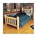 Queen Cedar Log Bed
